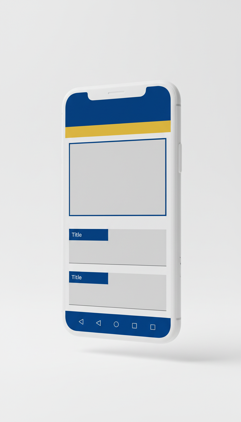 Campaign Site Mobile Homepage