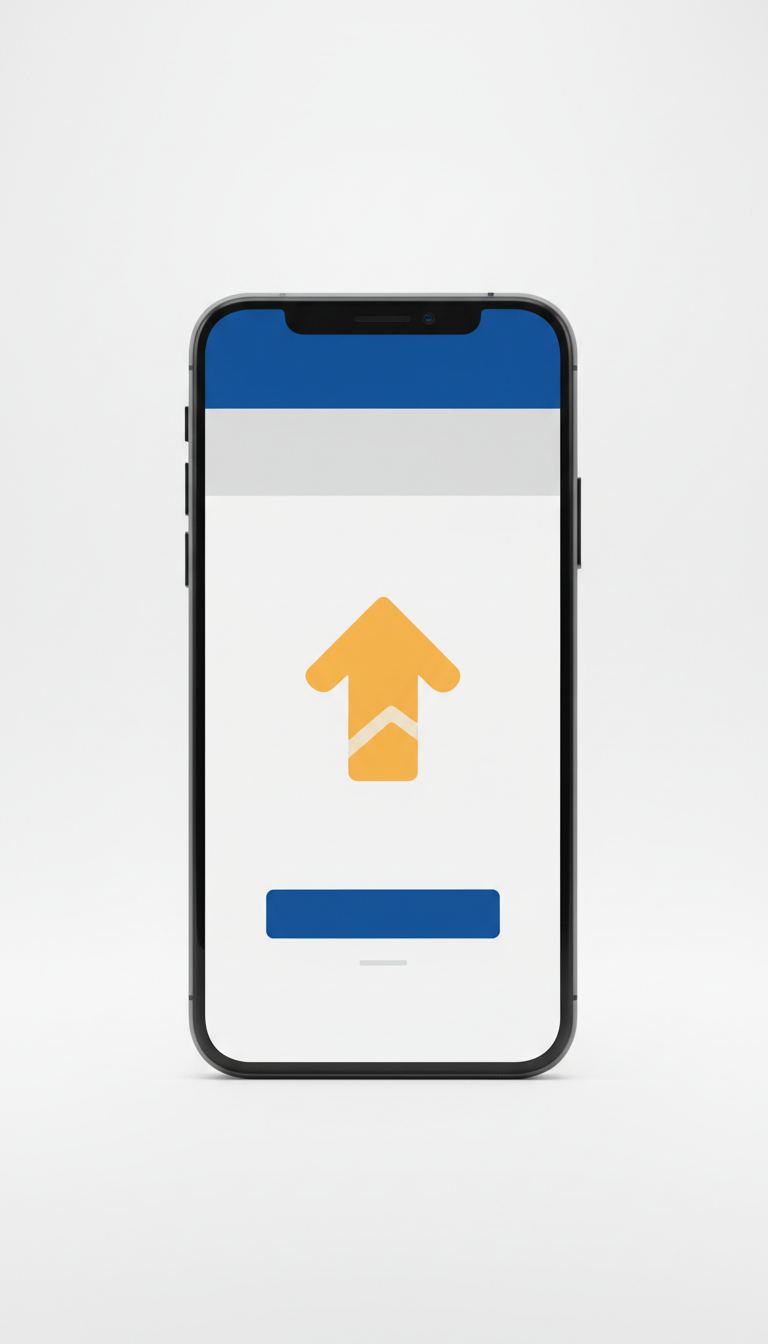 Donation Call-to-Action Mobile Screen